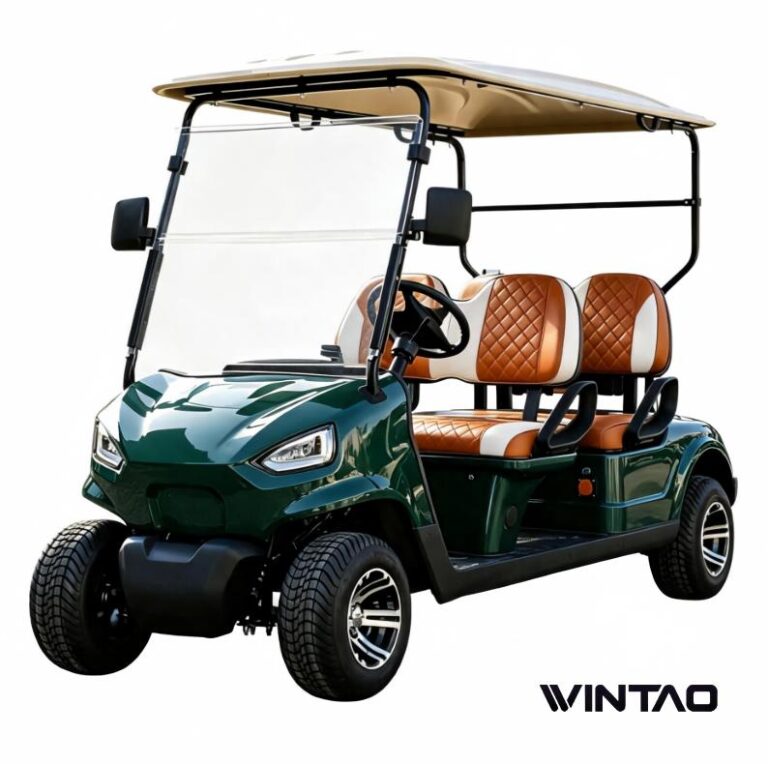 Wintao-EV-Fairway-40-electirc-golf-cart-green